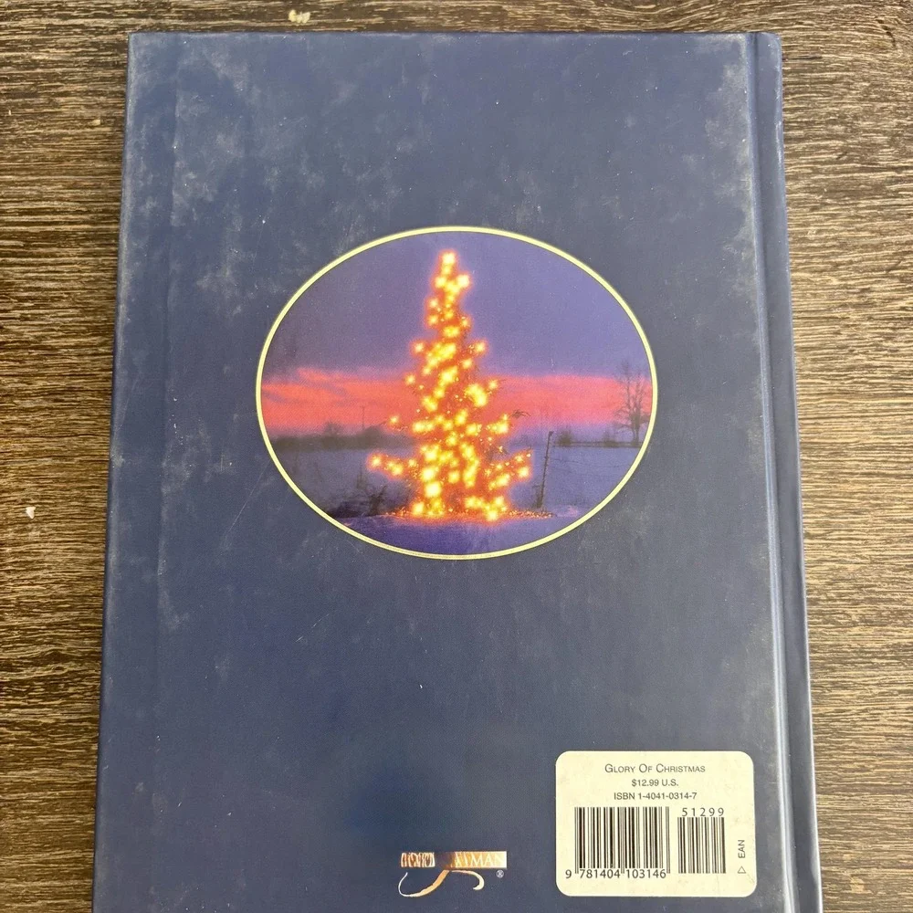 The Glory Of Christmas Swindoll Lucado Colson‎ Christian Blue Hardcover Gift